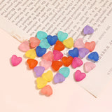 Matte Frosted Faceted Love Beaded Jewelry DIY Materials