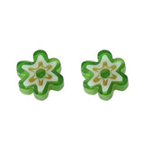 Mini Flower Glass Beads for DIY Jewelry Making