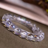 Moonlight Stone Bracelet Light Cream Moonlight Shi Healing Gift