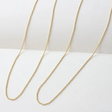18K Bead Necklace DIY Craft Material Accessories