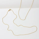 18K Bead Necklace DIY Craft Material Accessories