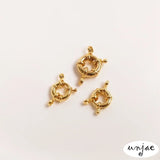 DIY Jewelry Accessories Circle Pearl Necklace Buckle