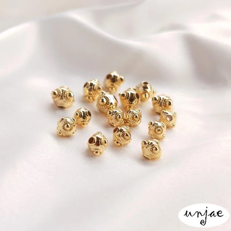 14K Dragonfly Eye Beads Loose Beads Jewelry Accessories Material