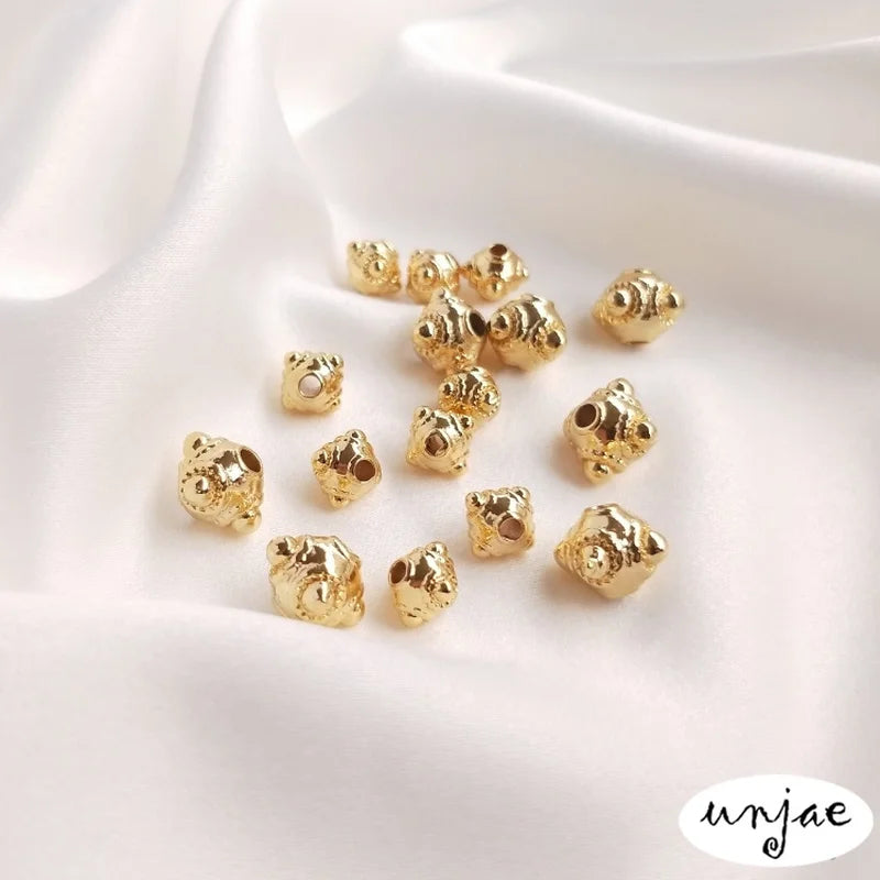 14K Dragonfly Eye Beads Loose Beads Jewelry Accessories Material