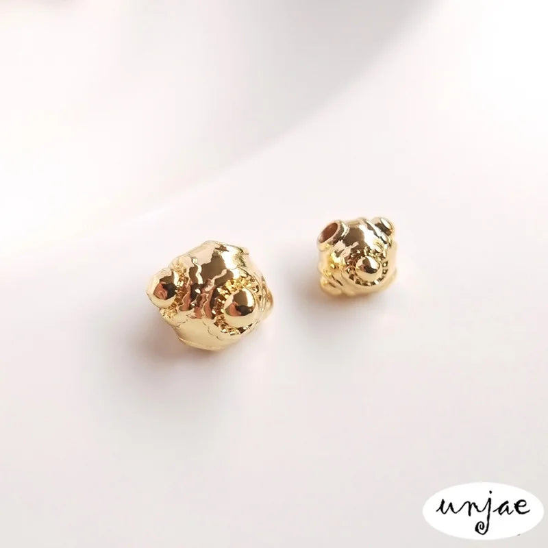 14K Dragonfly Eye Beads Loose Beads Jewelry Accessories Material
