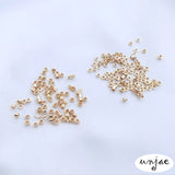 14K Gold-Coated Straight Tube DIY Materials