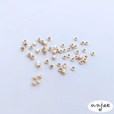 14K Gold-Coated Straight Tube DIY Materials