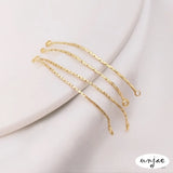 14K Gold Ear Wire Tassel DIY Jewelry Connectors