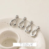 14K Niche Horseshoe Earrings DIY Hand-made Accessories