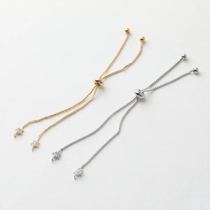 14k Gold-Clad DIY Belt Star Knot Beads Box Chain Jewelry Material