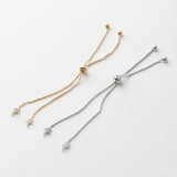 14k Gold-Clad DIY Belt Star Knot Beads Box Chain Jewelry Material