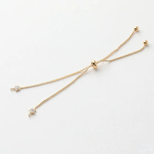 14k Gold-Clad DIY Belt Star Knot Beads Box Chain Jewelry Material