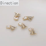 14k Cloud Plane Shell Pearl Pendant Jewelry Accessory