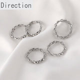 14k Color-Preserving Wavy Twist Circle Pendant