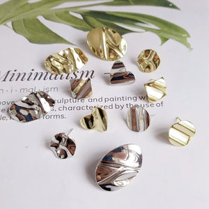 Copper Ring Arc Face Ear Pin DIY Material