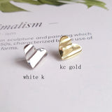 Copper Ring Arc Face Ear Pin DIY Material