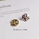 Copper Ring Arc Face Ear Pin DIY Material