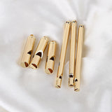 Copper-Clad Sweater Chain Whistle Pendant DIY Hand-Made Ear Jewelry
