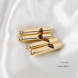 Copper-Clad Sweater Chain Whistle Pendant DIY Hand-Made Ear Jewelry