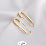 Color-Preserving Copper Plated Zircon Pin Accessories DIY Hand-Made Paper Clip