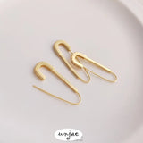 Color-Preserving Copper Plated Zircon Pin Accessories DIY Hand-Made Paper Clip