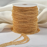 18k Real Chain DIY Extension Chain Jewelry Accessory