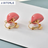 18K Real Copper Flat Head Bead Caps for Jewelry Making