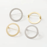 Color-Preserving Electroplating Ring Brooch DIY Hand-Made Basic Accessories