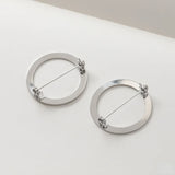 Color-Preserving Electroplating Ring Brooch DIY Hand-Made Basic Accessories
