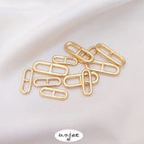 Color-Preserving Japanese Buckle Bracelet Necklace Chain Earrings