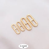 Color-Preserving Japanese Buckle Bracelet Necklace Chain Earrings