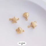 Color-Preserving Star Love Heart Shaped Magnetic Buckle DIY Accessory
