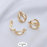 Color-Preserving Oblique Buckle DIY Finishing Press Buckle