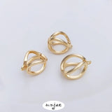 Color-Preserving Oblique Buckle DIY Finishing Press Buckle