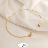 Gold-Clad Magnet Buckle Round Bracelet DIY Material