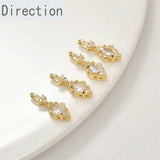 14K Colored Horse Eye Zircon Pendant DIY Jewelry Making