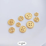 Sand Copper Coin Bracelet Connector DIY Jewelry Pendant