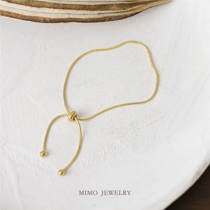 Snakebone Chain Necklace Bracelet Anklet, Color-Preserving