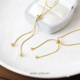 Snakebone Chain Necklace Bracelet Anklet, Color-Preserving