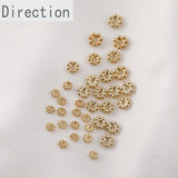 14K/18K Bead Flower DIY Hand Bracelet Necklace Support