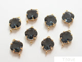 Color-Retaining Hanging Plated Double Diamond Pendant DIY Material