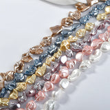 Shell Beads Irregular Straight Hole DIY Jewelry Making Material