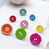 Sweet Button Earrings Korea Hyuna Girl Irregular Earrings