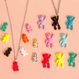 Alloy Bear Pendant DIY Jewelry Accessories
