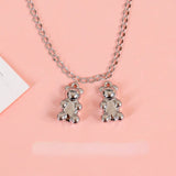 Alloy Bear Pendant DIY Jewelry Accessories