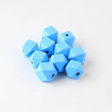 12mm 50pcs Natural Wooden Cube Beads Mix for DIY Jewelry Making