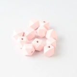 12mm 50pcs Natural Wooden Cube Beads Mix for DIY Jewelry Making