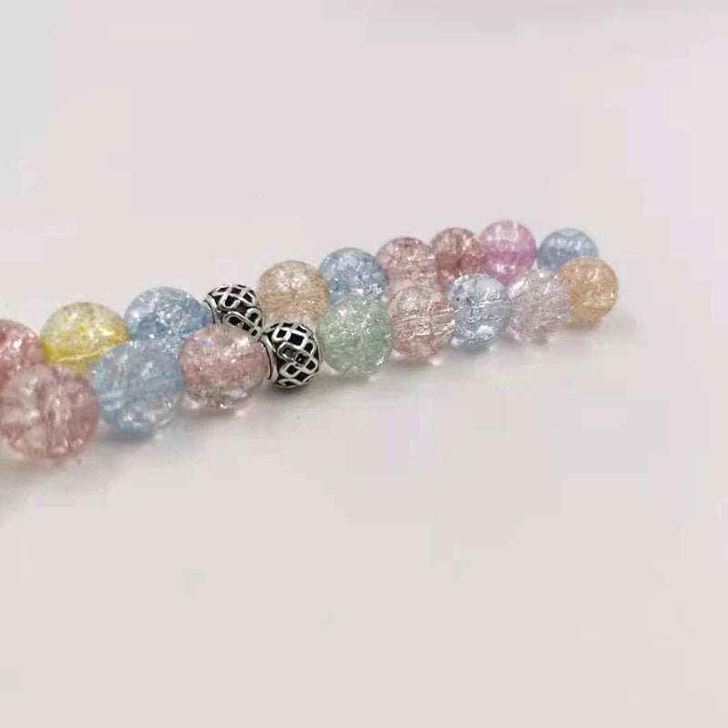 Colored Crystal Tasbih Islamic Bracelet Accessories Jewelry 33 Beads
