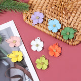 Summer Flower Pendant DIY Alloy Jewelry Making Accessories