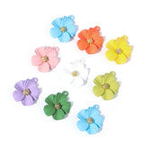Summer Flower Pendant DIY Alloy Jewelry Making Accessories